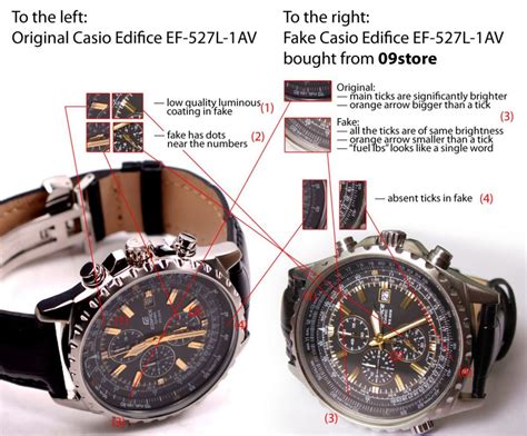 how to identify fake casio edifice watch|casio edifice scam.